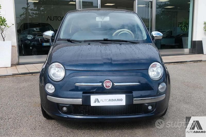 Usata Fiat 500 Lounge 75 CV (55 kW) 2008 Blu Berlina