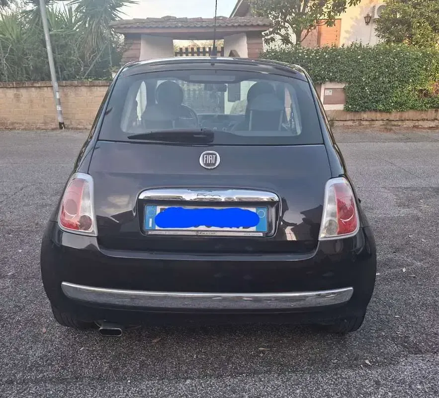 Usata Fiat 500 69 CV (50 kW) 2009 Nero Cabrio