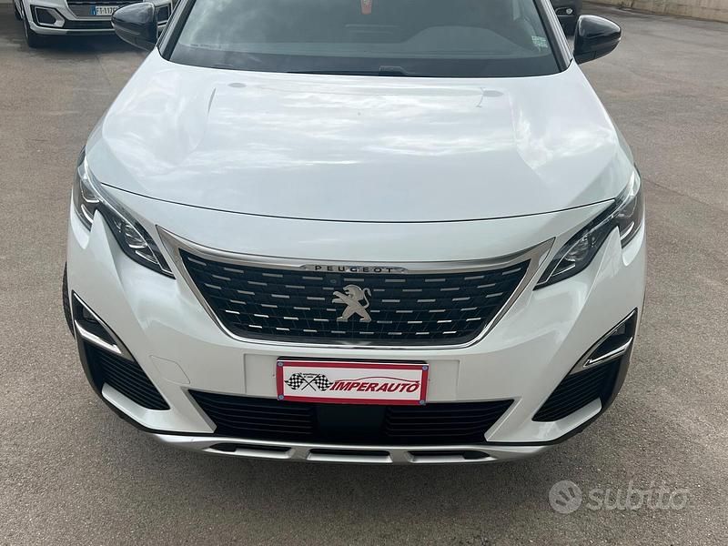 Usata Peugeot 3008 GT-line 120 CV (88 kW) 2017 Bianco SUV