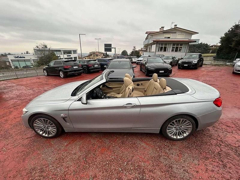 Usata BMW 435 Luxury Line 313 CV (230 kW) 2016 Argento Cabrio