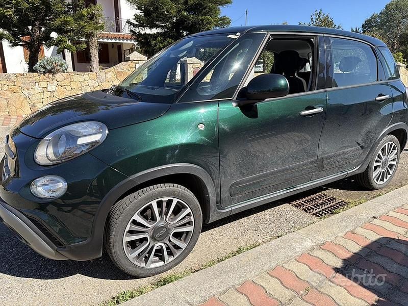 Usata Fiat 500L Cross 95 CV (69 kW) 2019 Verde Monovolume