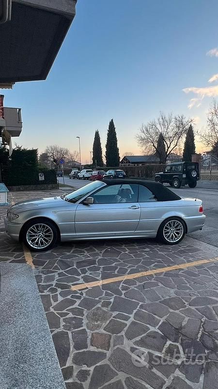 Usata BMW 318 Cabriolet 143 CV (105 kW) 2003 Grigio Cabrio