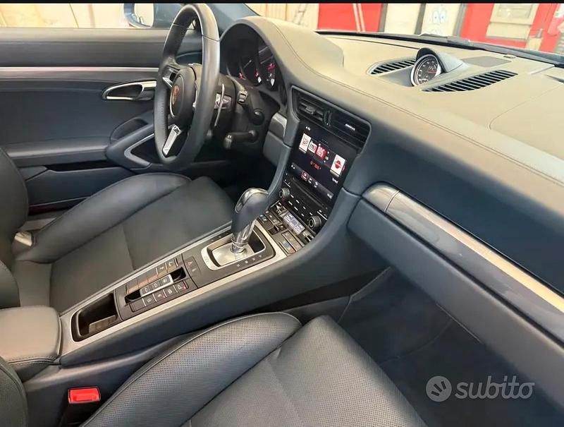 Usata Porsche 991 420 CV (308 kW) 2016 Blu/azzurro Coupé