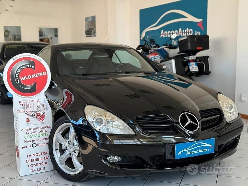 Nero Usata 2006 Mercedes SLK280 Cabrio | 14.999 € (Buon prezzo) - Immagine 1/4