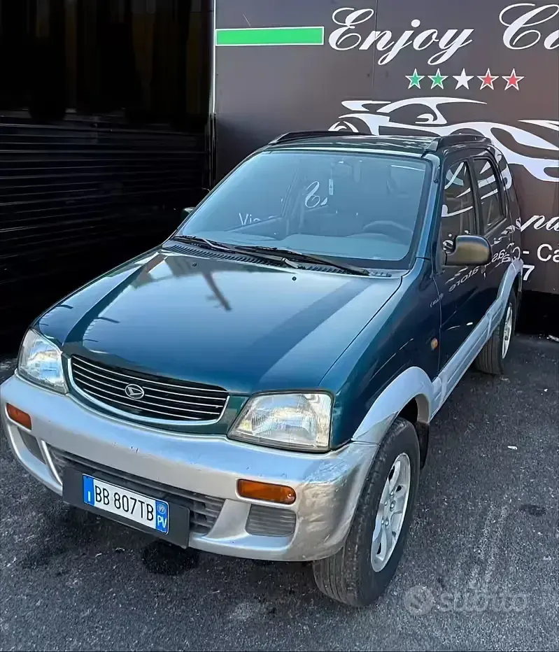 Usata Daihatsu Terios 83 CV (61 kW) 2000 Verde SUV