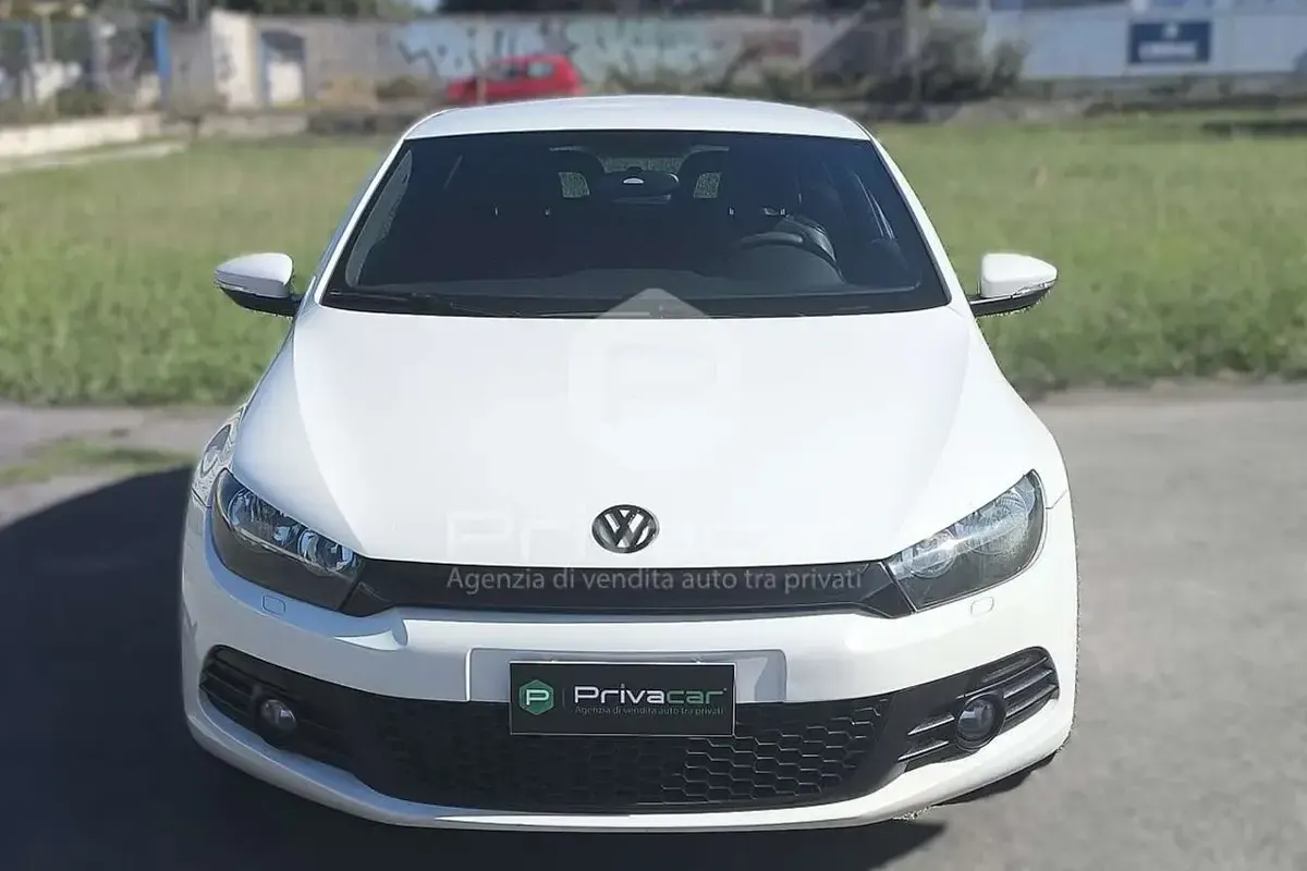 Usata VW Scirocco 122 CV (89 kW) 2012 Bianco Coupé