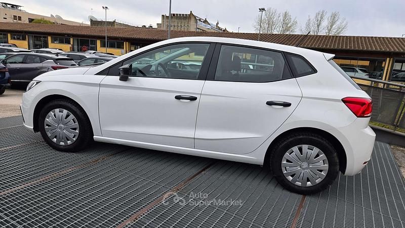 Usata Seat Ibiza Reference 90 CV (66 kW) 2019 Bianco Utilitaria