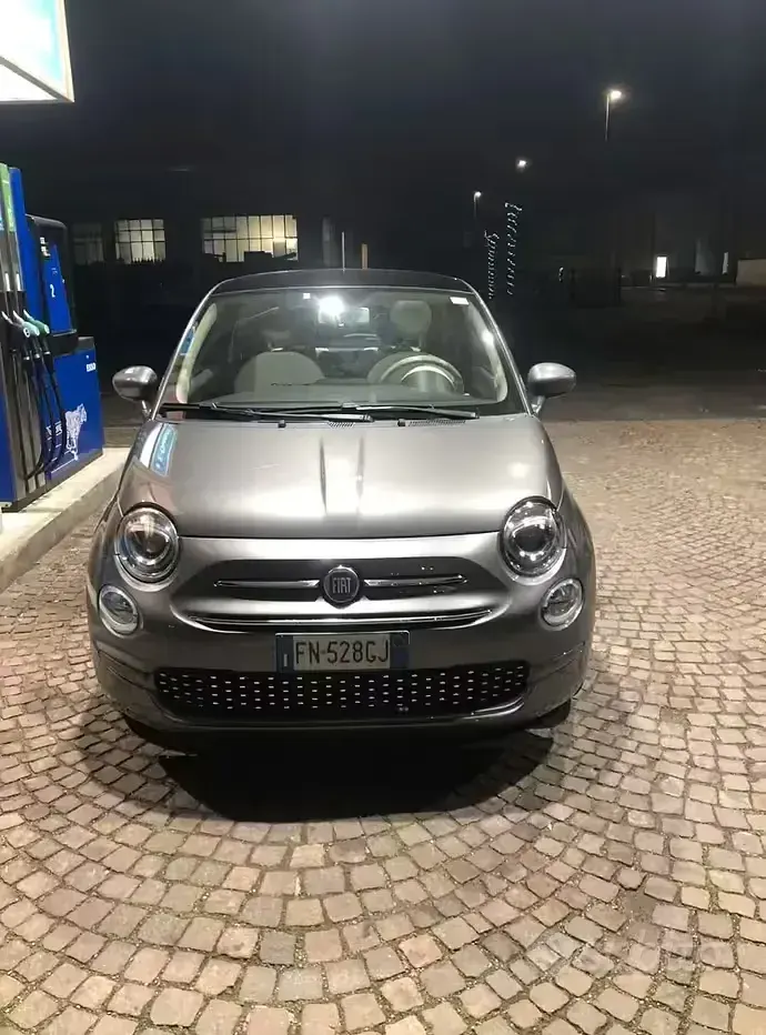 Usata Fiat 500 Lounge 69 CV (50 kW) 2018 Grigio Berlina