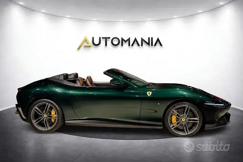 Nuova Ferrari Roma 620 CV (456 kW) 2025 Verde Cabrio