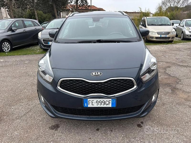 Usata Kia Carens 115 CV (84 kW) 2016 Nero Monovolume