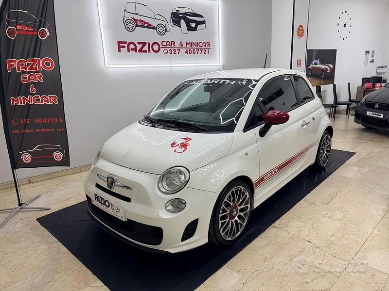 Usata Abarth 500 135 CV (99 kW) 2012 Bianco Berlina