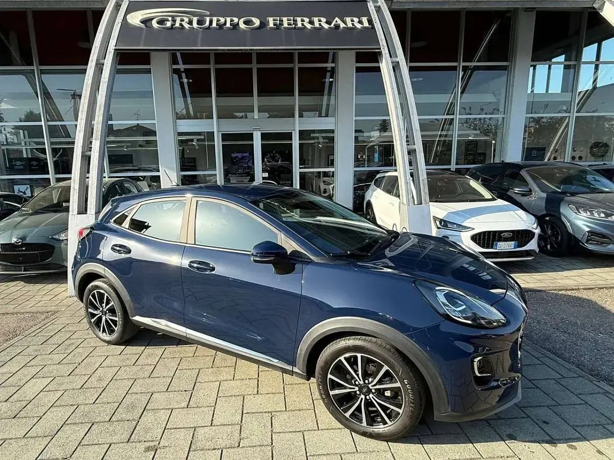 Usata Ford Puma Titanium 125 CV (91 kW) 2023 Blu/azzurro SUV