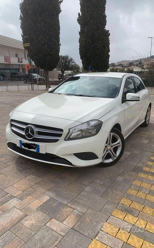 Usata Mercedes A180 2015 Bianco Berlina