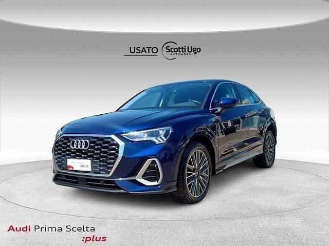 Usata Audi Q3 Sportback S-Line 150 CV (110 kW) 2022 Blu SUV