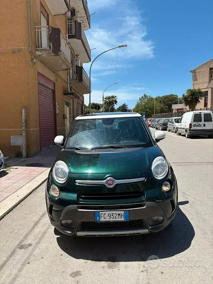 Usata Fiat 500L Pop 95 CV (69 kW) 2016 Verde Monovolume