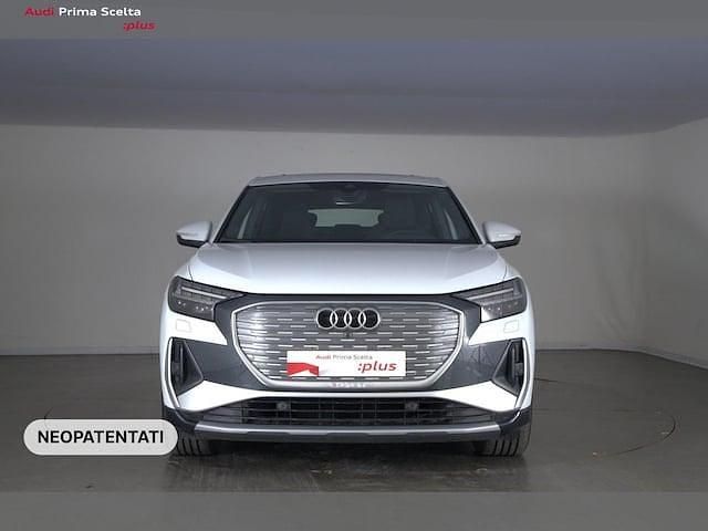 Usata Audi Q4 Sportback e-tron S-Line 210 kW (286 CV) 2024 Bianco ghiacciaio metallizzato SUV