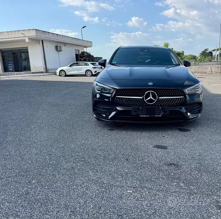 Usata Mercedes CLA180 Premium 116 CV (85 kW) 2021 Nero Berlina