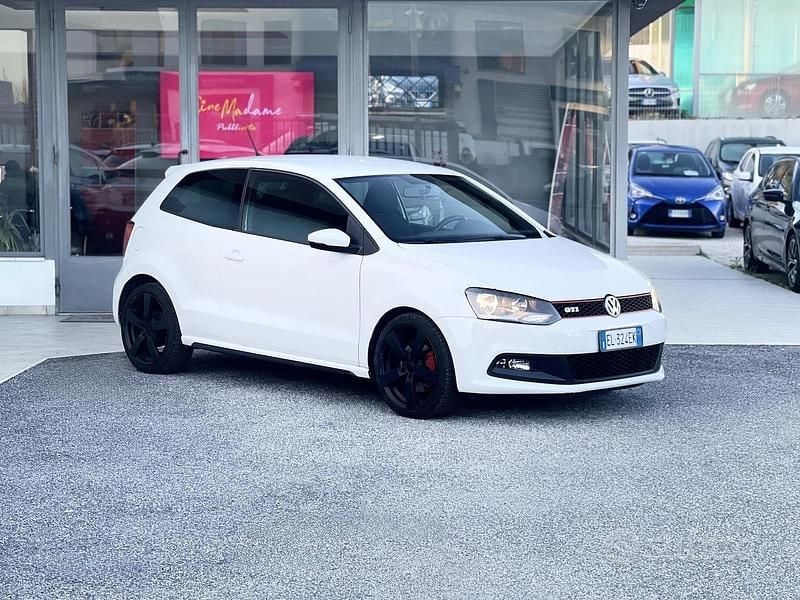 Usata VW Polo GTI 180 CV (132 kW) 2012 Bianco Utilitaria