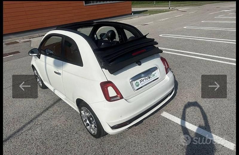 Usata Fiat 500C 69 CV (50 kW) 2019 Cabrio