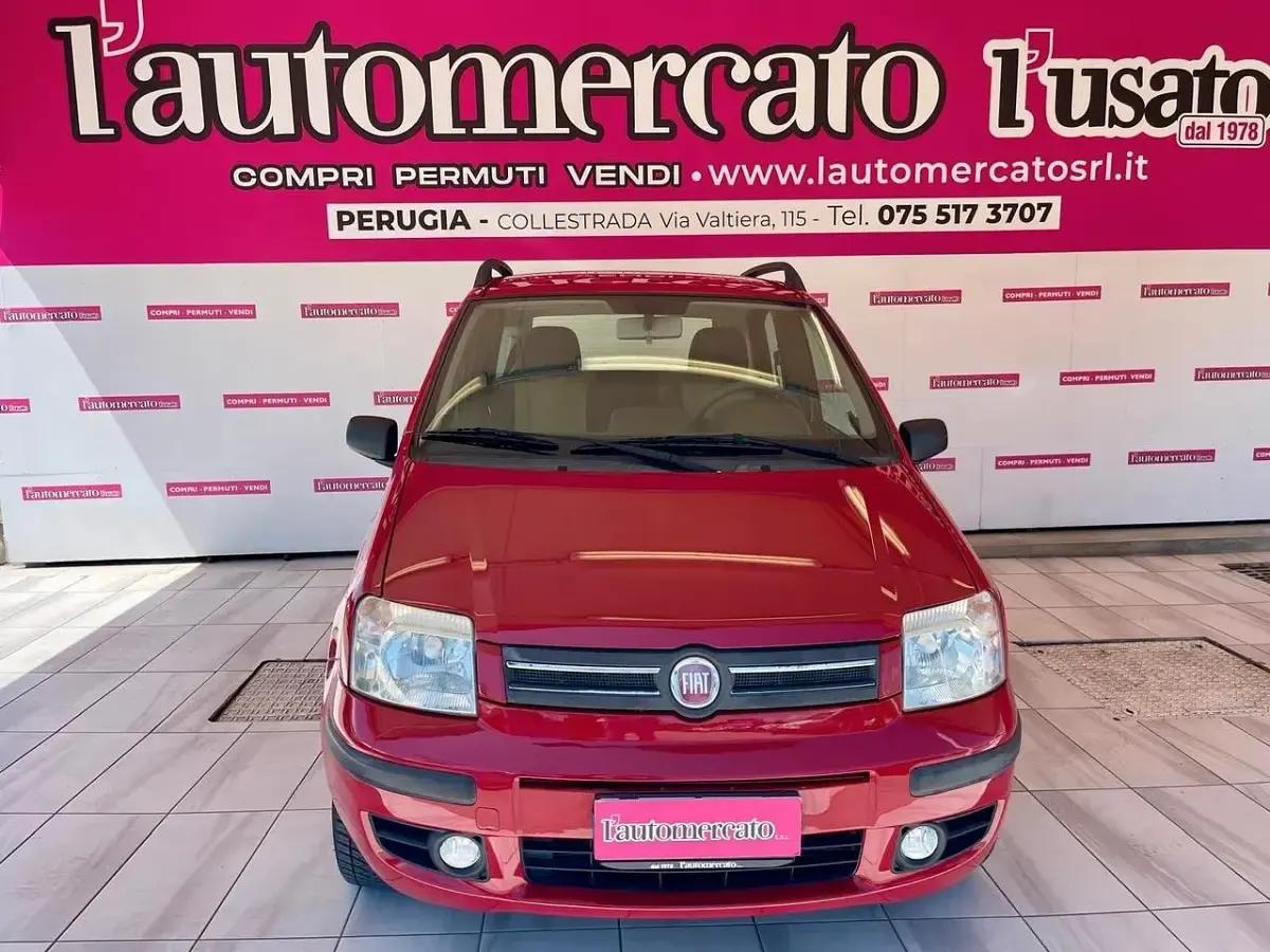 Usata Fiat Panda Dynamic 59 CV (43 kW) 2009 Rosso Utilitaria