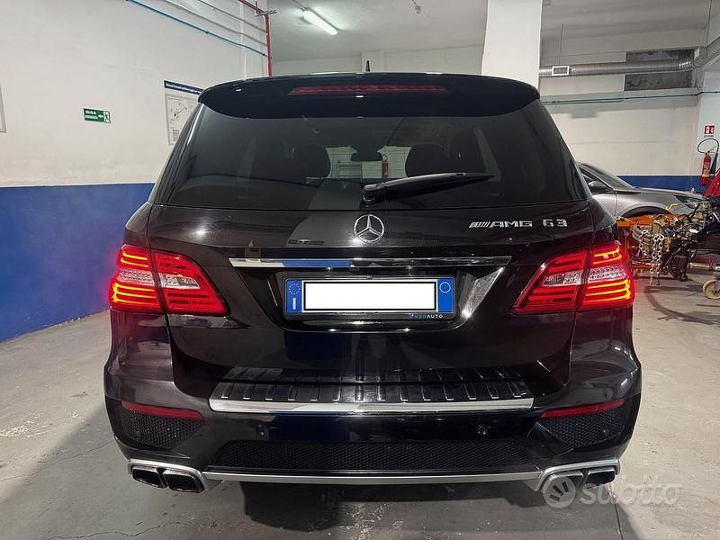 Usata Mercedes ML63 AMG AMG 524 CV (385 kW) 2012 Nero SUV