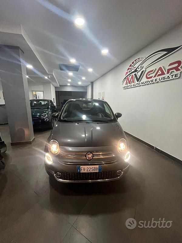 Usata Fiat 500 Lounge 69 CV (50 kW) 2019 Grigio Utilitaria