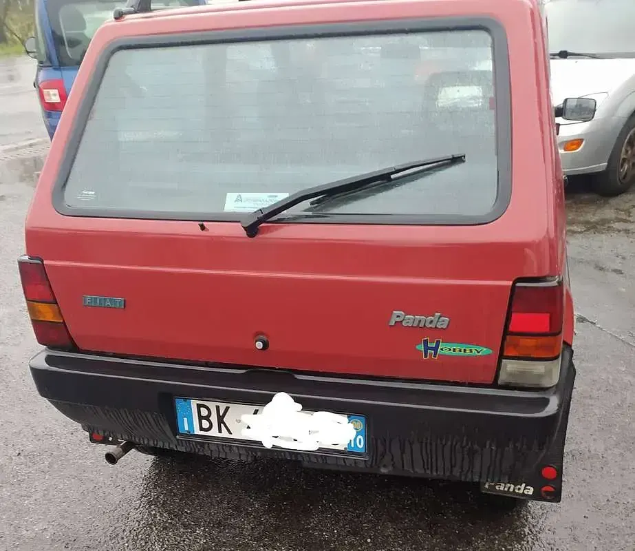 Usata Fiat Panda 39 CV (28 kW) 2000 Rosso Berlina