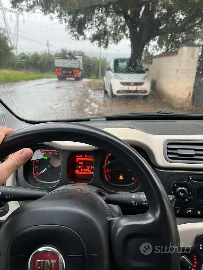 Usata Fiat Panda 85 CV (62 kW) 2014 Grigio Utilitaria