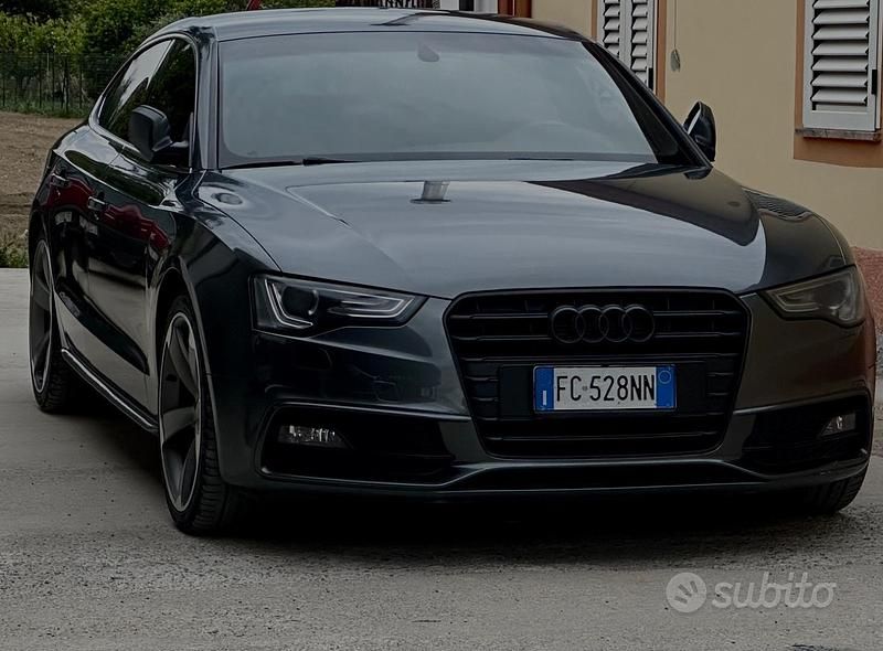 Usata Audi A5 190 CV (139 kW) 2015 Marrone Coupé