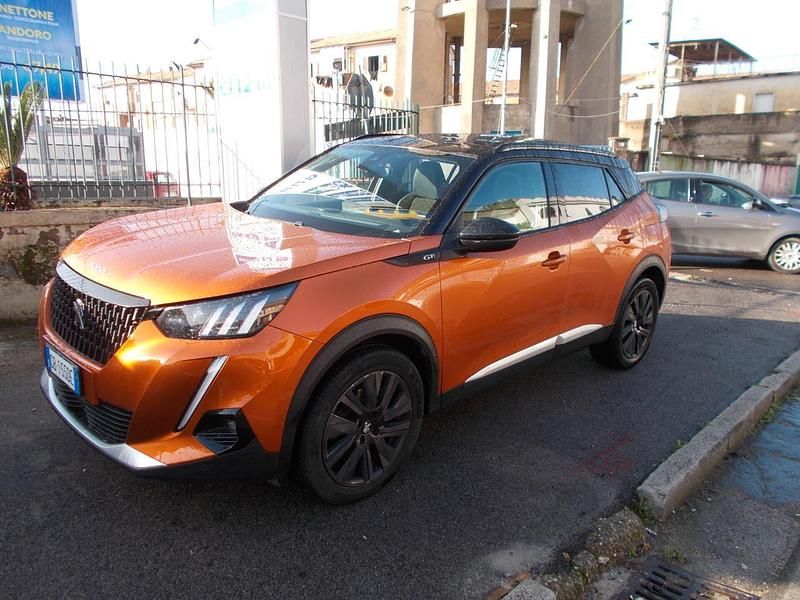 Arancione Usata 2020 Peugeot 2008 GT SUV | 13.990 € (Super prezzo) - Immagine 1/4