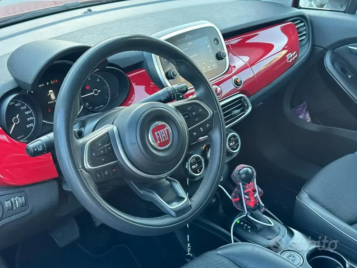 Usata Fiat 500 Cross 120 CV (88 kW) 2019 Rosso Berlina