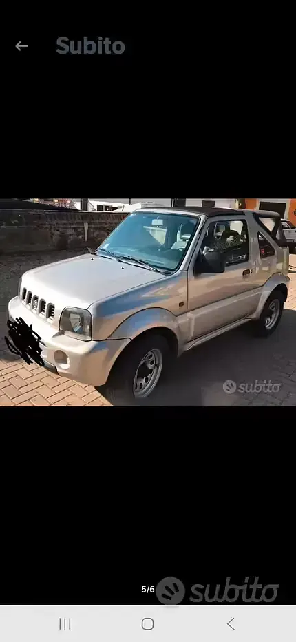 Usata Suzuki Jimny 80 CV (58 kW) 2004 Grigio SUV