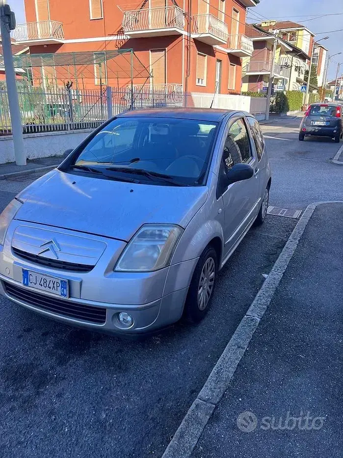 Usata Citroën C2 60 CV (44 kW) 2003 Grigio Utilitaria