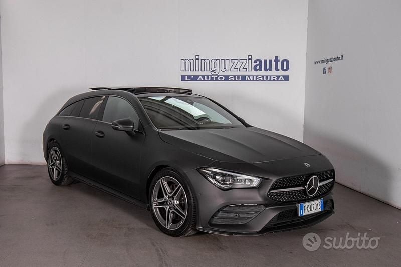 Usata Mercedes CLA200 Premium 150 CV (110 kW) 2019 Nero Station wagon