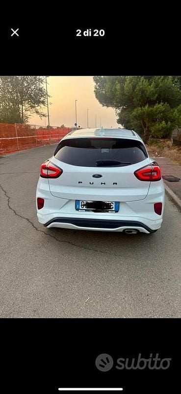 Usata Ford Puma 125 CV (91 kW) 2023 Bianco Station wagon