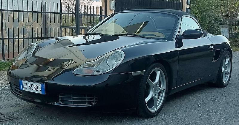 Nero Usata 2002 Porsche Boxster Cabrio | 21.900 € (Super prezzo) - Immagine 1/4