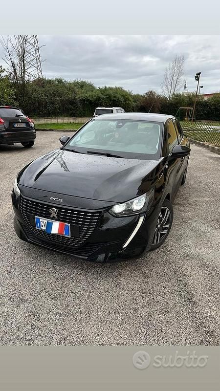Usata Peugeot 208 2021 Nero Utilitaria