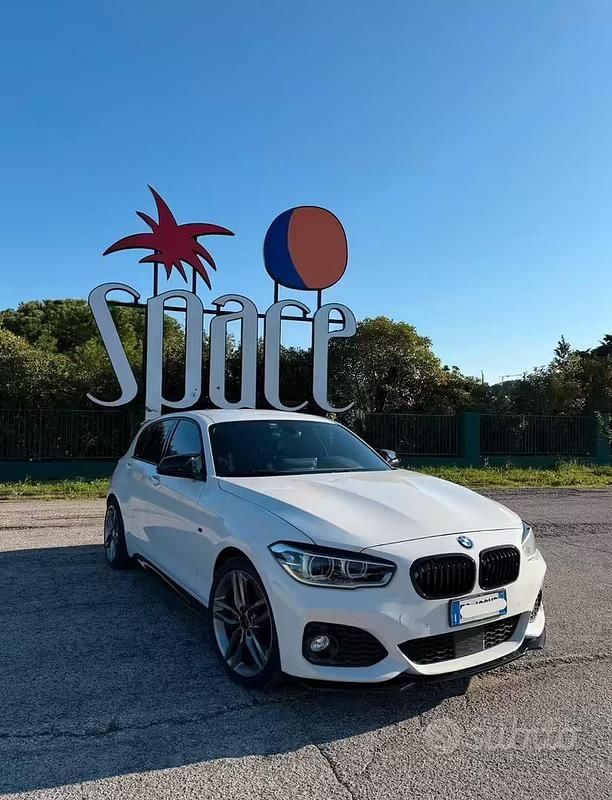 Usata BMW 120 M Sport 190 CV (139 kW) 2016 Bianco Utilitaria