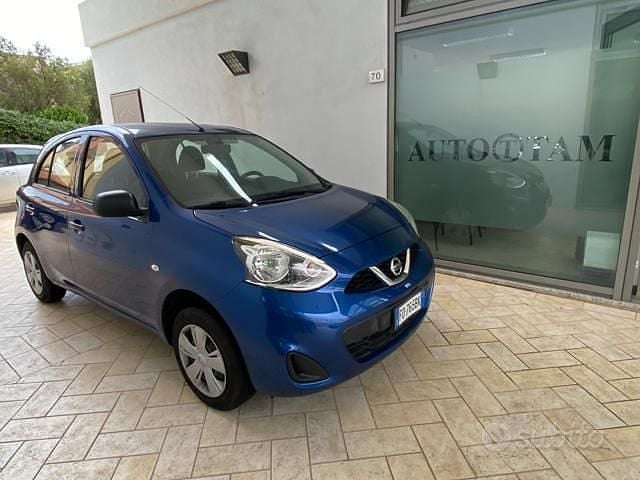 Usata Nissan Micra Visia 80 CV (58 kW) 2016 Blu Berlina