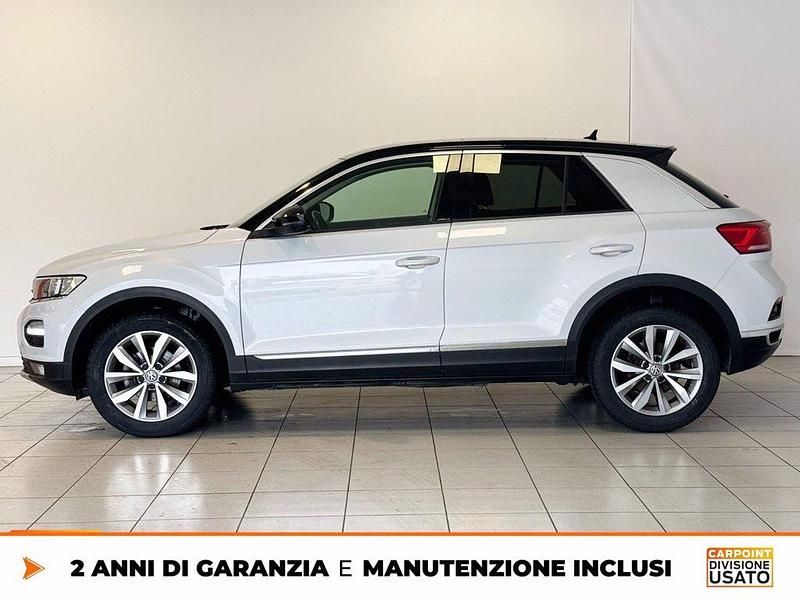Usata VW T-Roc Style 150 CV (110 kW) 2019 Bianco SUV