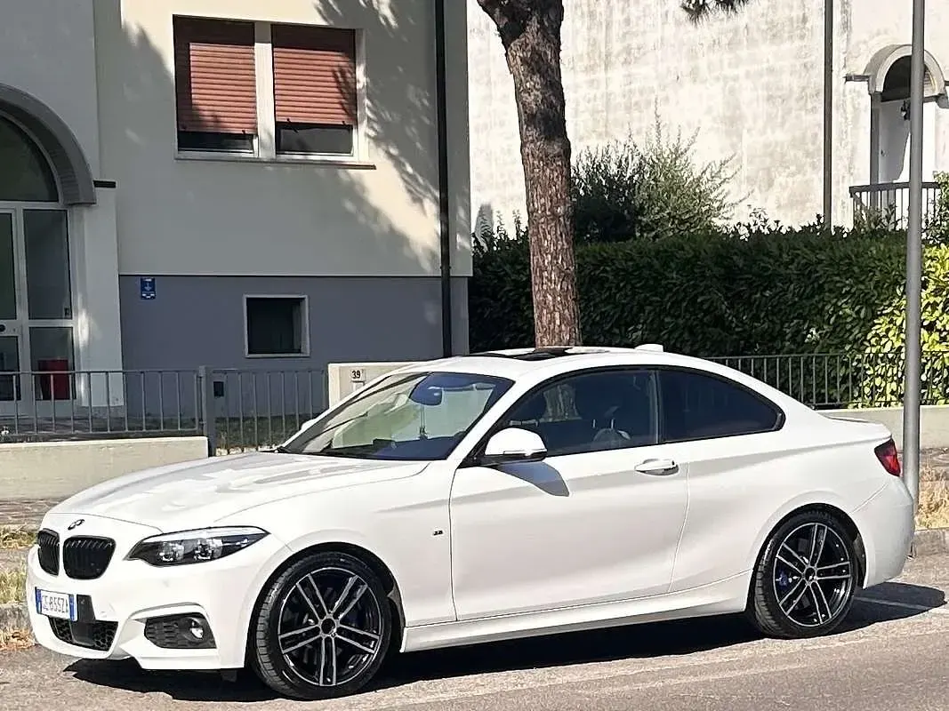 Usata BMW 220 M Sport 184 CV (135 kW) 2021 Bianco Coupé