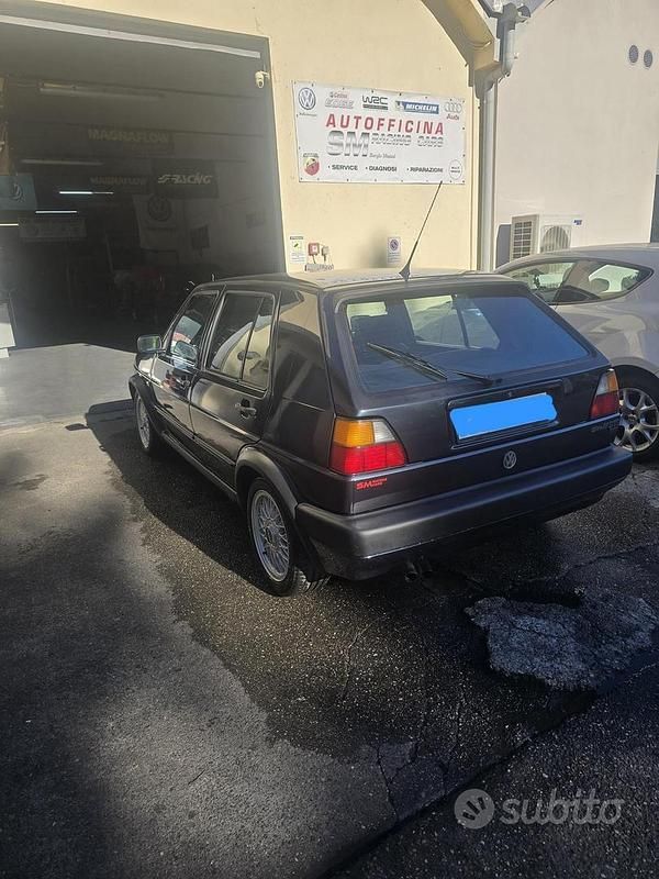 Usata VW Golf III GTI 160 CV (117 kW) 1991 Blu Utilitaria