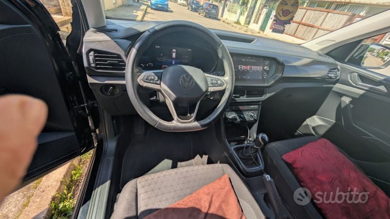 Usata VW T-Cross 95 CV (69 kW) 2022 Nero SUV