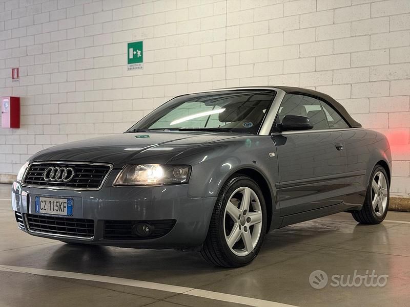Usata Audi A4 Cabriolet 163 CV (119 kW) 2005 Grigio Cabrio