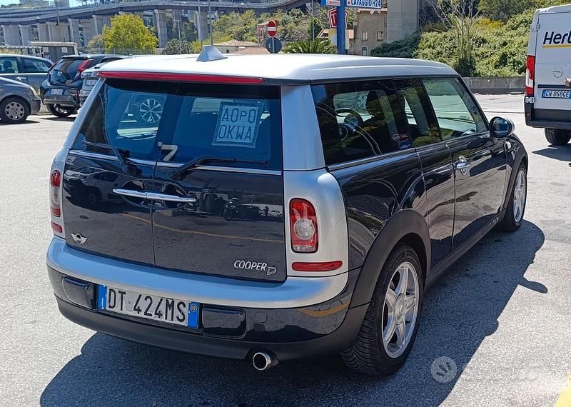 Usata Mini Cooper D Clubman 109 CV (80 kW) 2009 Nero Station wagon