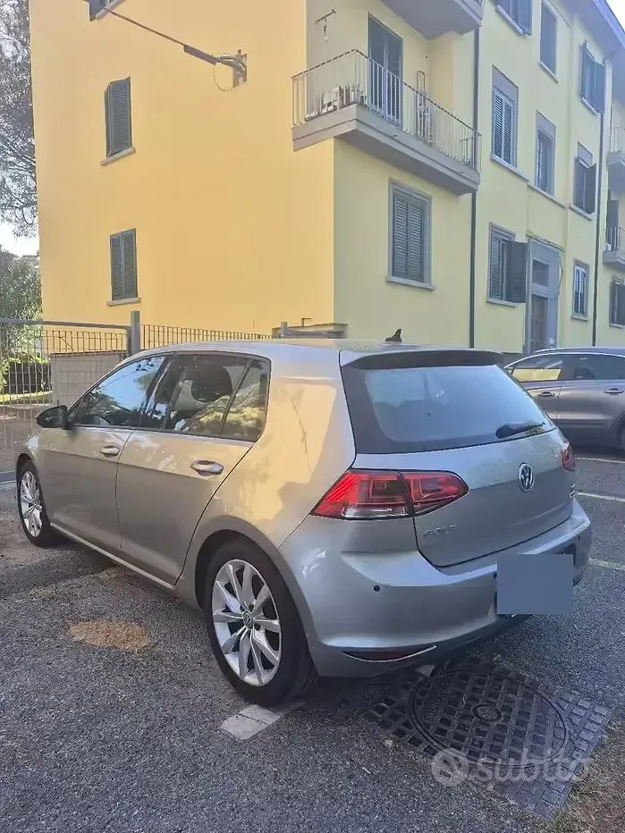 Usata VW Golf VII 125 CV (91 kW) 2016 Grigio Berlina