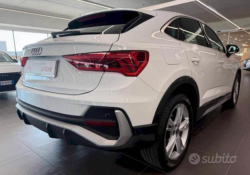 Usata Audi Q3 Sportback S-Line 150 CV (110 kW) 2021 Bianco SUV