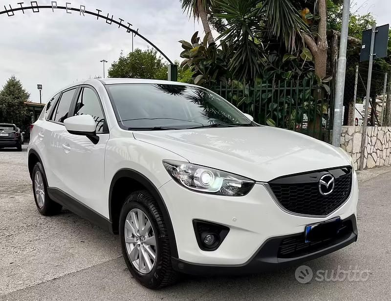Usata Mazda CX-5 150 CV (110 kW) 2014 Bianco SUV