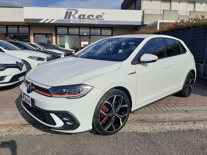 Usata VW Polo GTI 207 CV (152 kW) 2022 Bianco Berlina