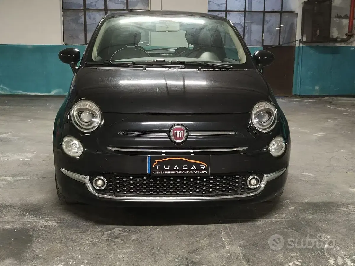Occasion Fiat 500 Lounge 95 ch (69 kW) 2016 Noir Berline